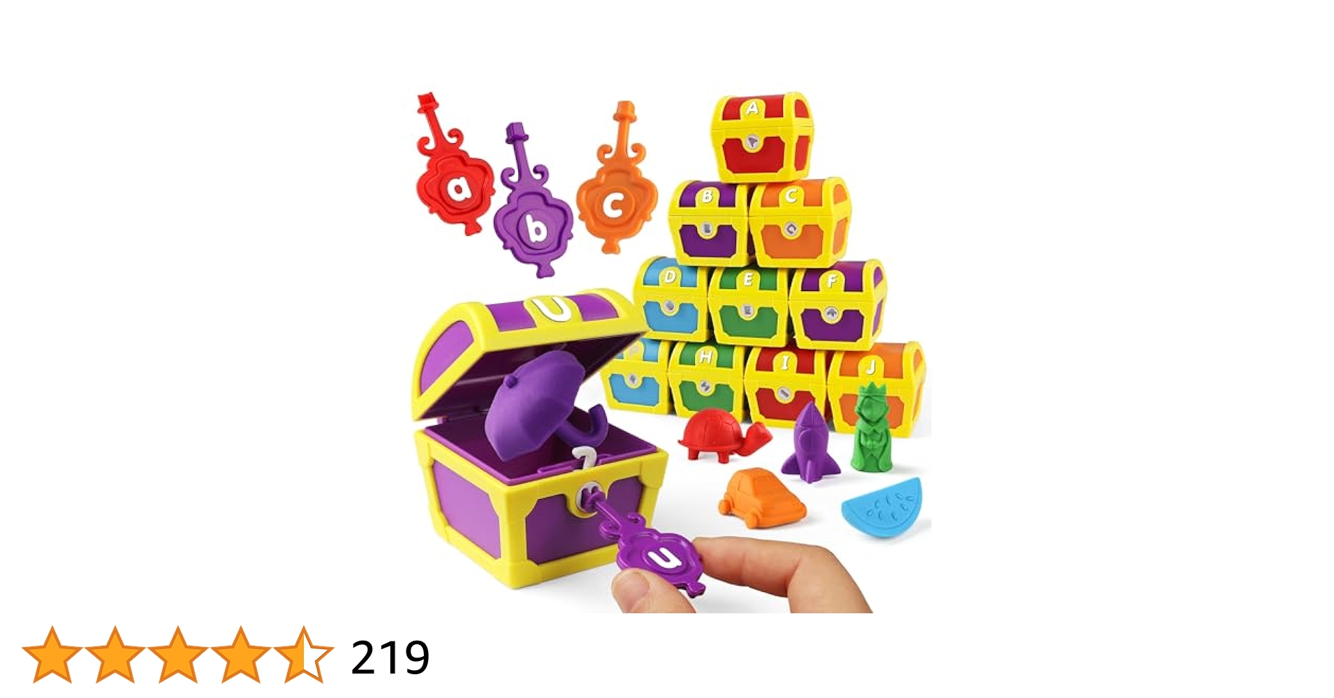 Coogam Alphabet Learning Toys for Toddlers, 26pcs Surprise